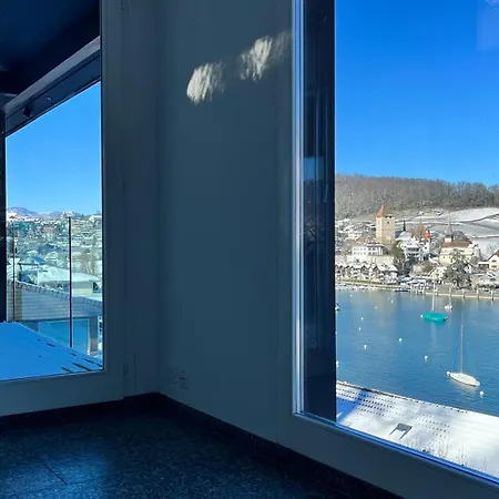 Mit Grossartiger Seesicht Und Balkon * Spiez