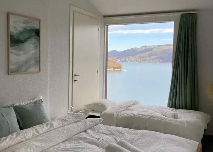 Mit Grossartiger Seesicht Und Balkon * 施皮茨
